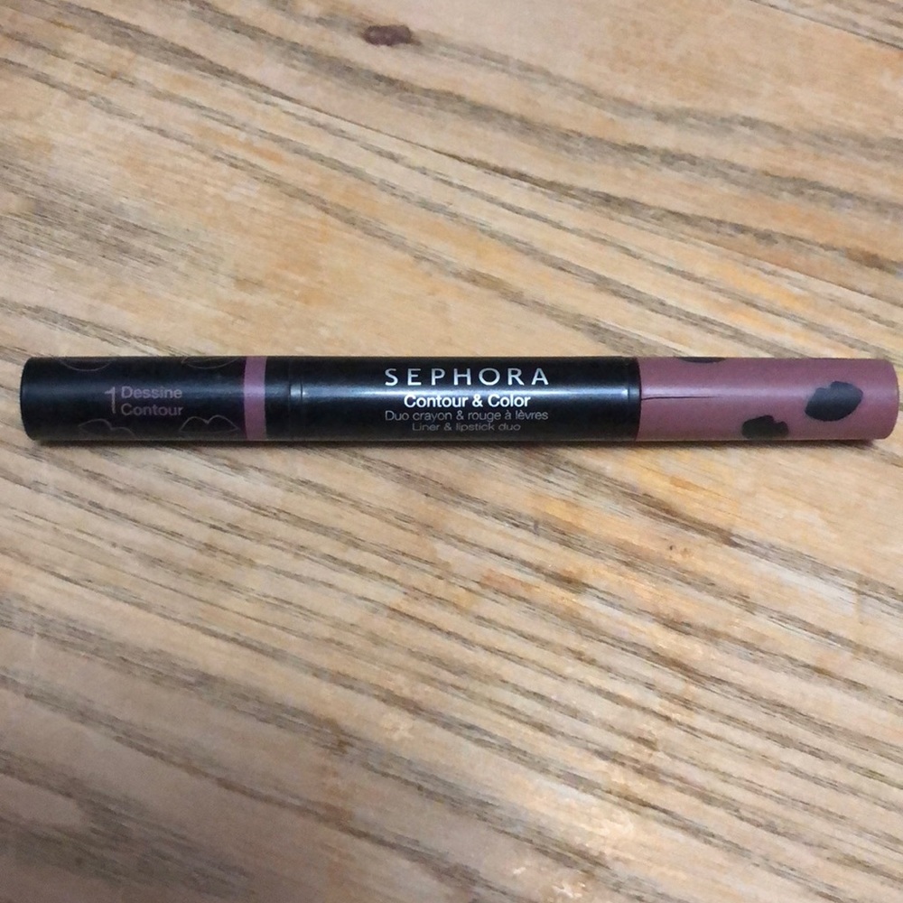 Sephora Contour & Color Liner & Lipstick in Mauve